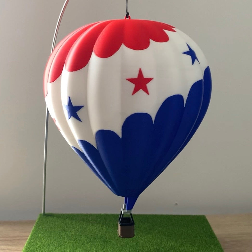 Montgolfière 3D USA