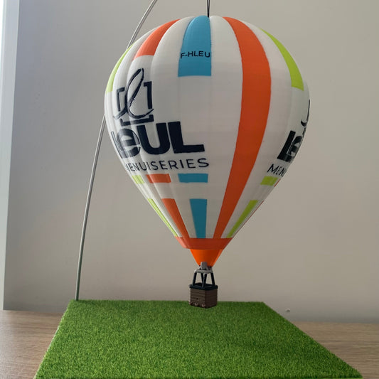 Montgolfière 3D F-HLEU