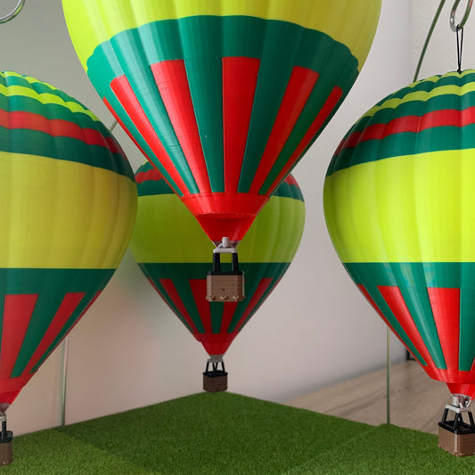 Montgolfières 3D Ciel d'afrique