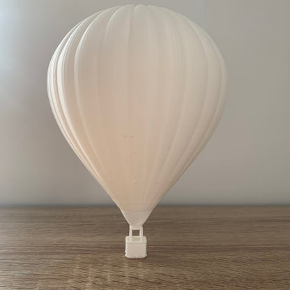 Montgolfière unie Blanche