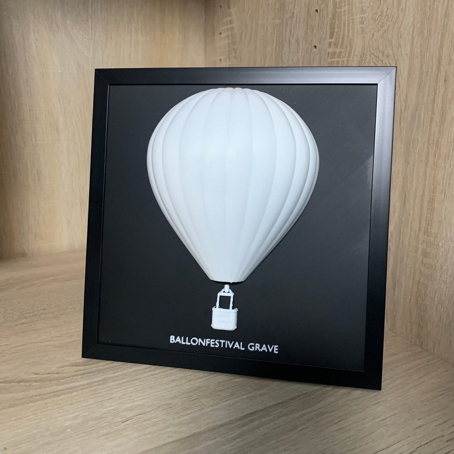 Montgolfière PH-MIC + Cadre