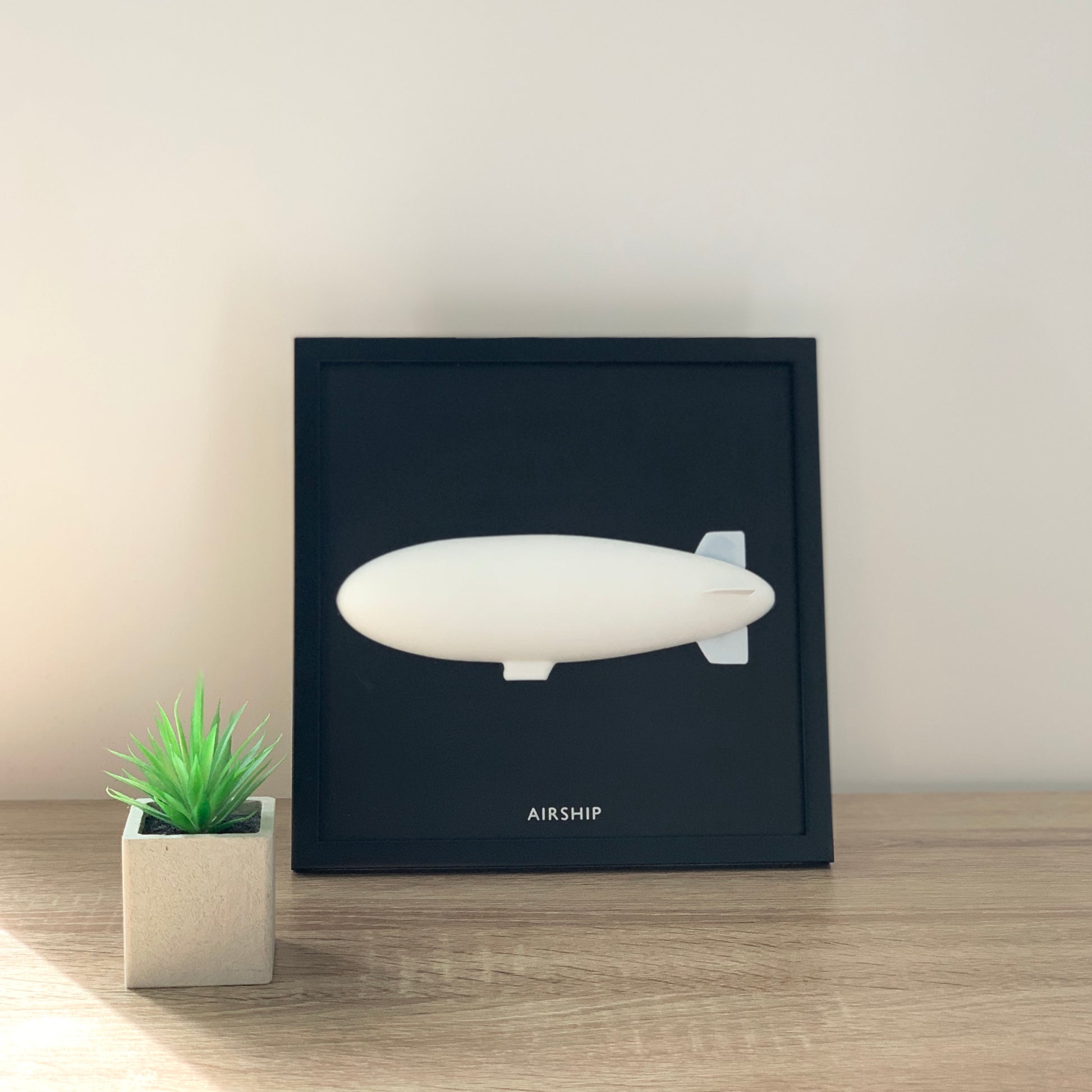 Cadre-dirigeable-impression3D-décoration