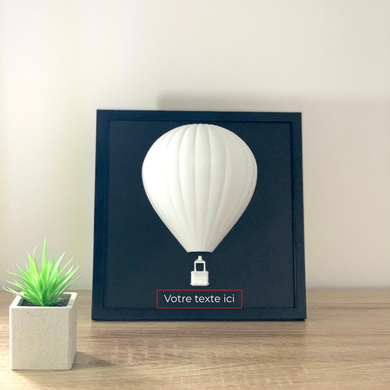 Cadre-montgolfiere-personnalise-impression3D-décoration