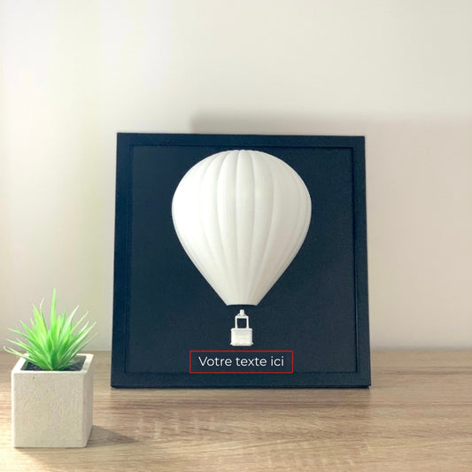 Cadre-montgolfiere-personnalise-impression3D-décoration