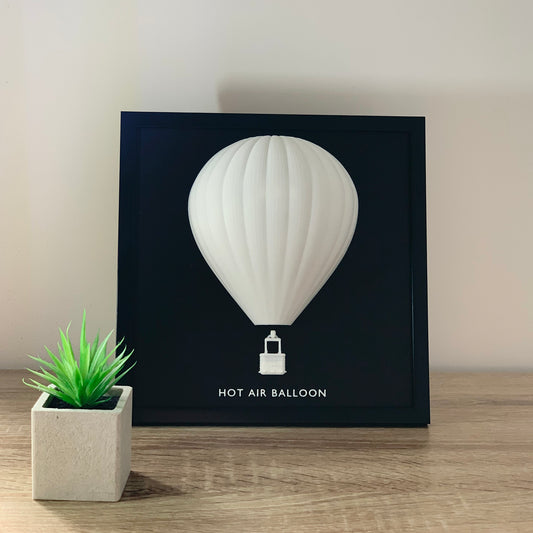 Cadre 3D montgolfière - Aéro3D