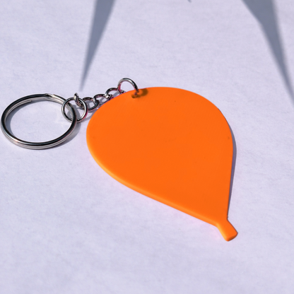 Single-color keychain