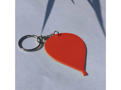 Single-color keychain