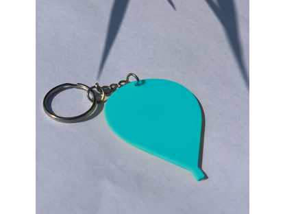 Single-color keychain