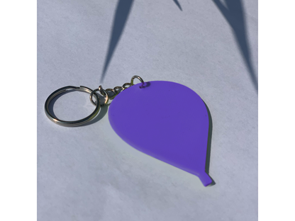 Single-color keychain