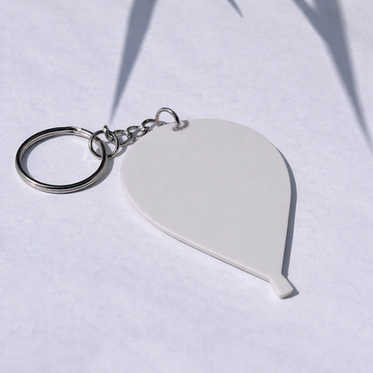 Single-color keychain