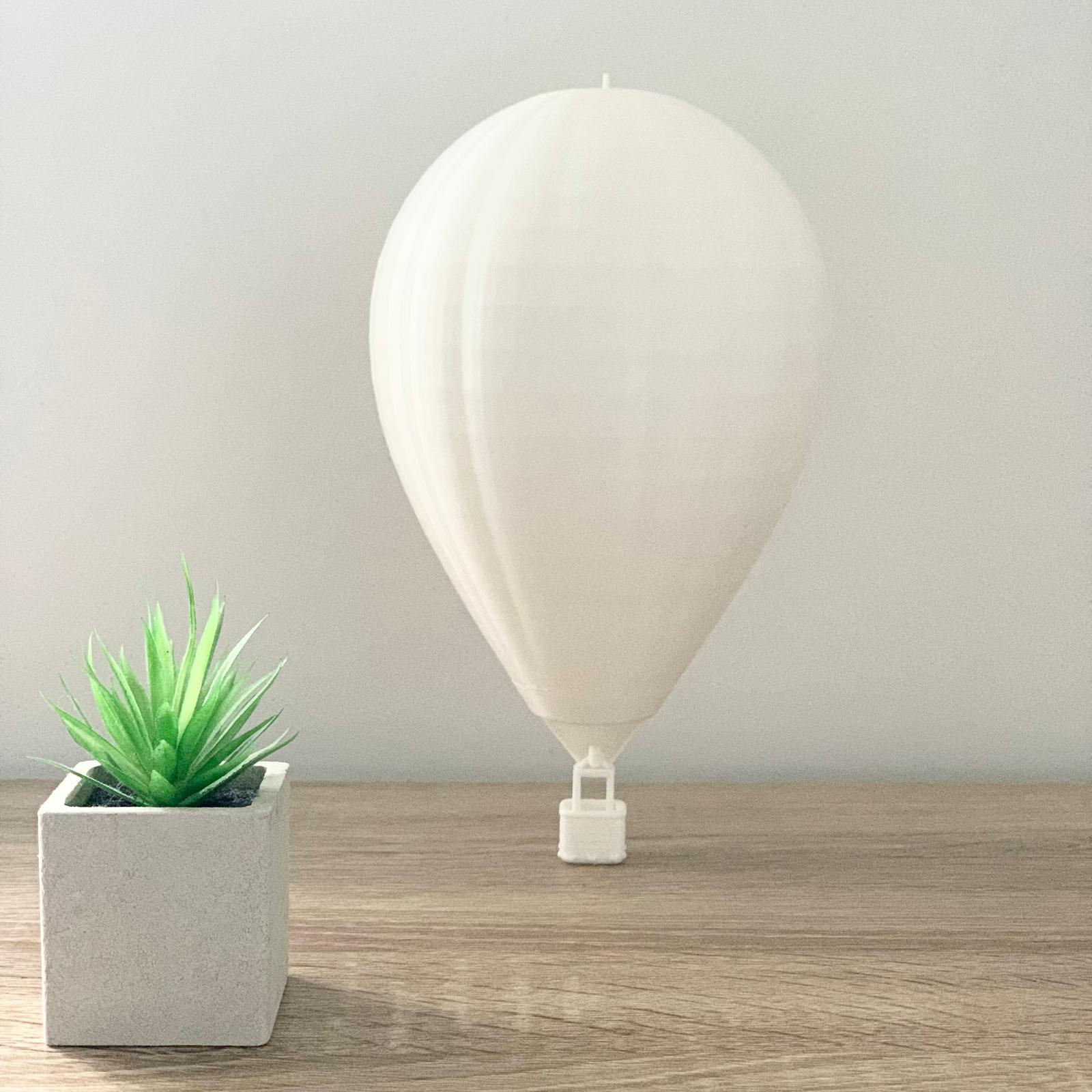 montgolfière de type racer . imprimé en 2D par aéro3D